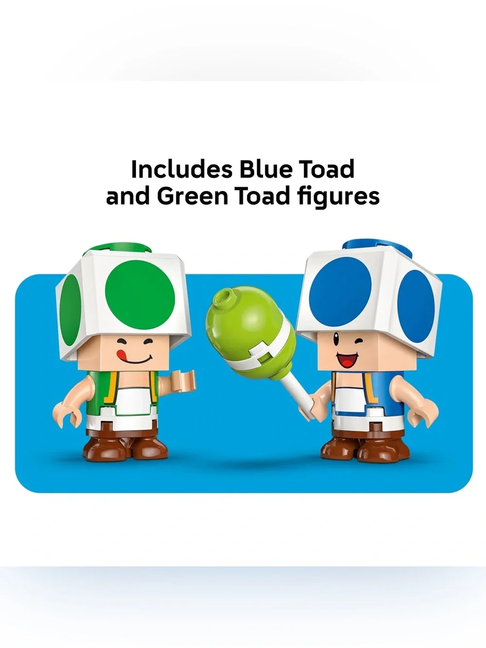 LEGO Super Mario Party at Toad’s House Building Toy - Pretend Play Set for Boys